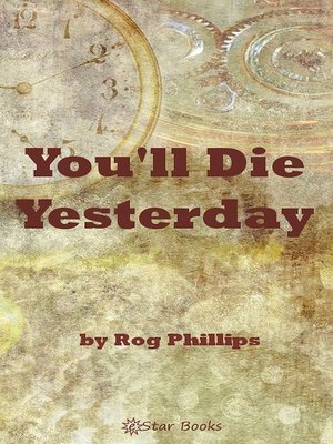 cover image of You'll Die Yesterday
